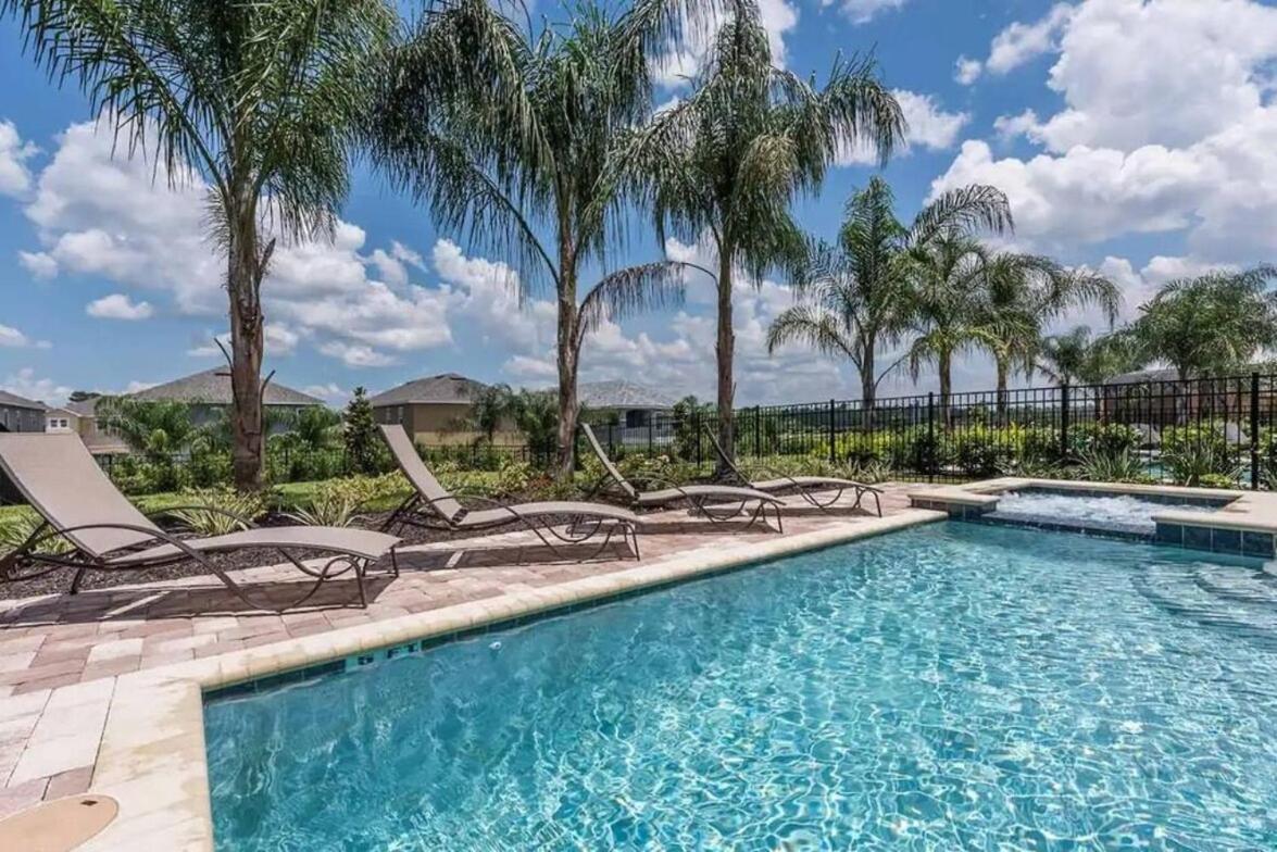 Gorgeous Home W Game Room Heated Pool Spa Orlando Extérieur photo