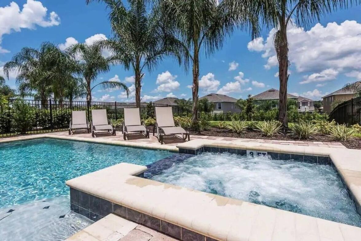 Gorgeous Home W Game Room Heated Pool Spa Orlando Extérieur photo