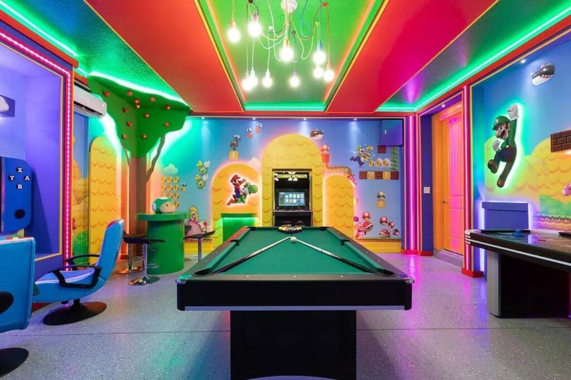 Gorgeous Home W Game Room Heated Pool Spa Orlando Extérieur photo