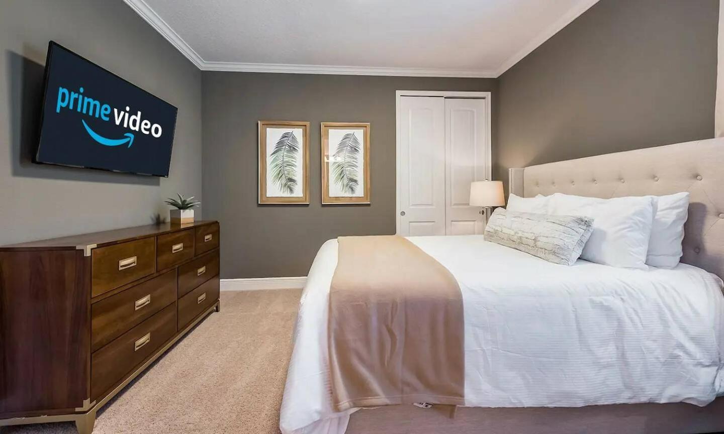 Gorgeous Home W Game Room Heated Pool Spa Orlando Extérieur photo